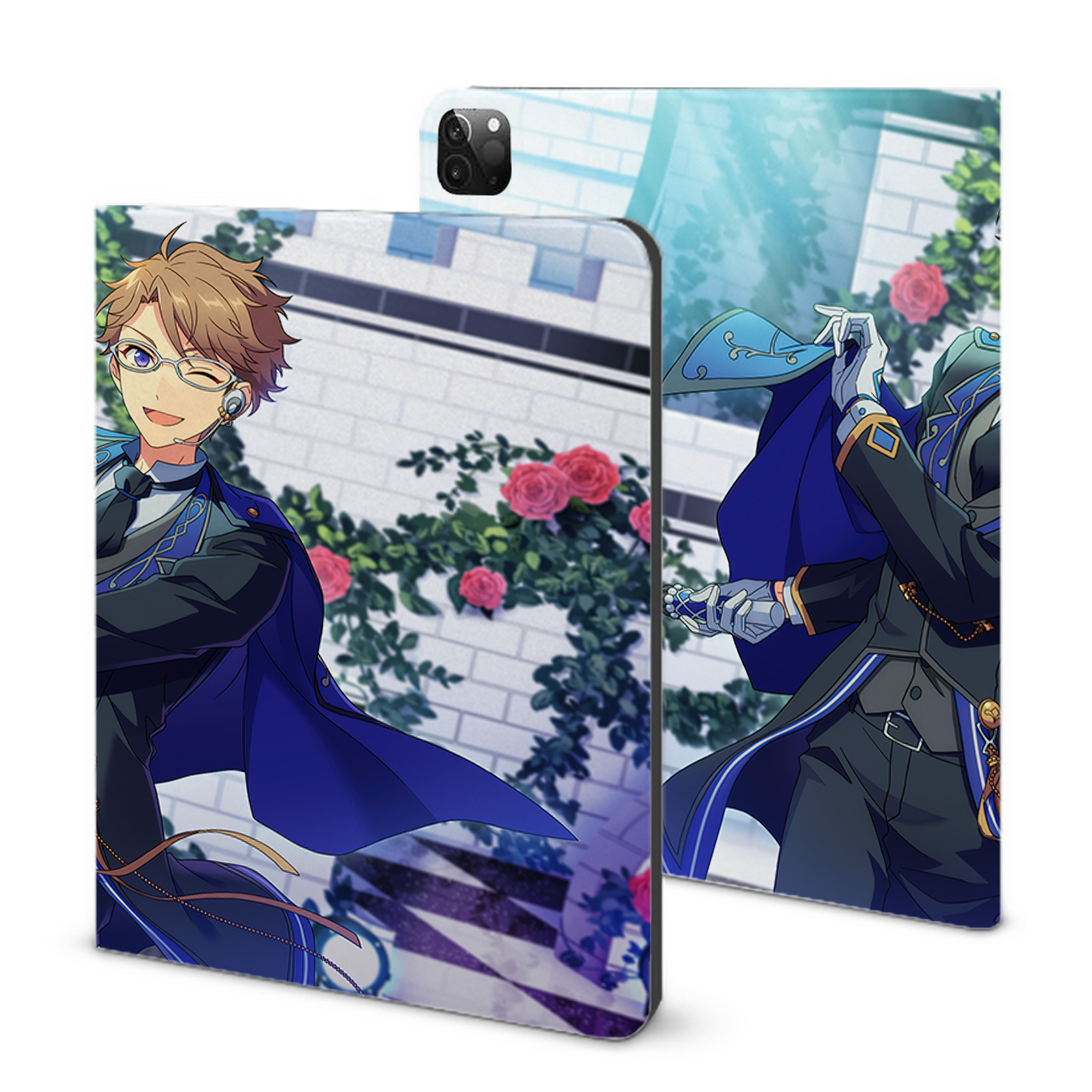 （画像用） あんさんぶるスターズ! Ensemble Stars IPadケース ペンホルダー付き ブックスタイルデザイン
